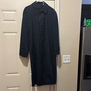London Fog Men's Dark Navy Trench Coat